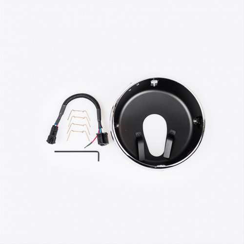 JW Speaker Motorcycle Adapter Ring Kit with Chrome Ring | 0703431