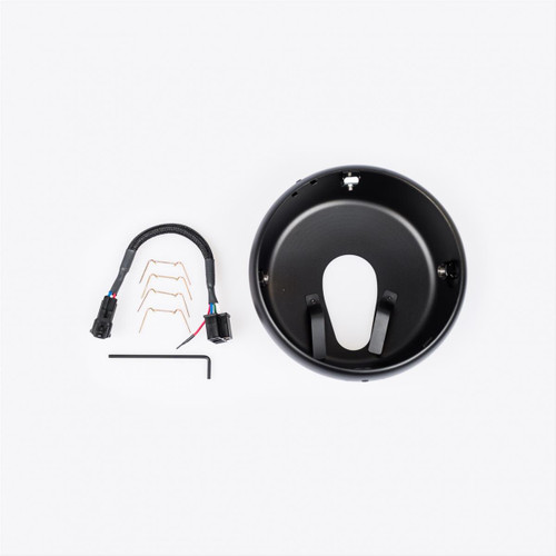 JW Speaker Motorcycle Adapter Ring Kit with Black Ring | 0703441