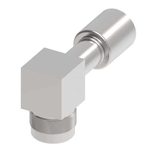 Aeroquip Hose Fitting 90 degree Male 45 degree Inverted Flare -12 | 75712E-X12