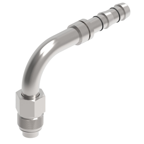 Aeroquip Hose Nipple Assembly Male O-Ring Short Pilot 90 Degree | FJ3019-03-0606S