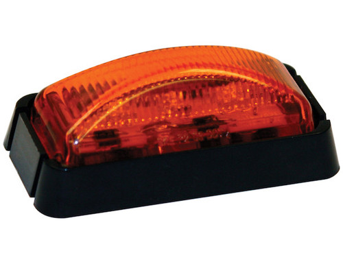 Buyers 5622203 2-1/2" Rectangular Marker Light 3 LED Amber