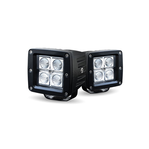TRUX TLED-U62 Universal Surface Mount LED Spot Light Kit 4 Diode 1120 Lumen