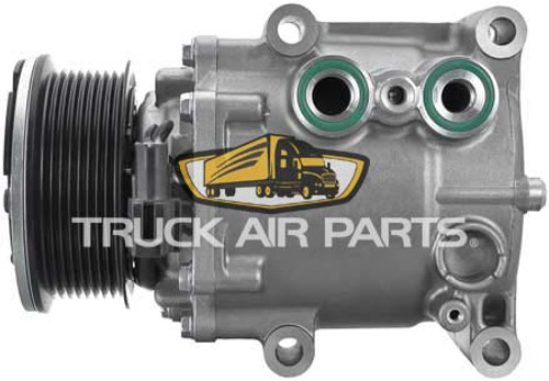 03-0443 MEI Truck Air 3Croll Compressorw/8 Groove Clutch Tps