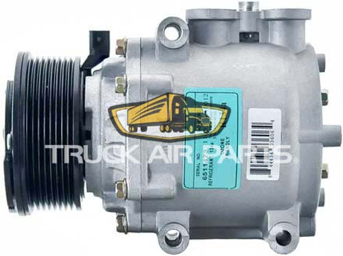 03-0444 MEI Truck Air Scroll Compressor W/8 Groove Clut