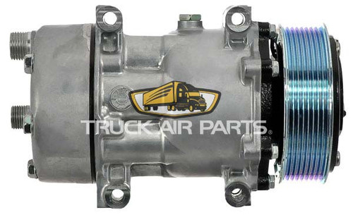 03-3418 MEI Truck Air A/C Compressor, R134A