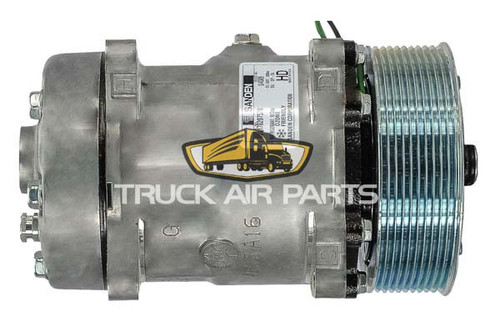 03-3716 MEI Truck Air SD7H15 Flx7 W/24V 125mm 10 Groove