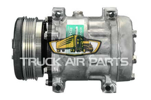 03-3553 MEI Truck Air SD7H15 Compressor W/4 Groove 12V Clutch