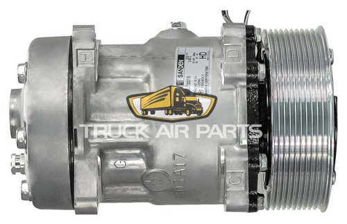03-3706 MEI Truck Air Sanden Flx7 Compressor125mm 10 Groove