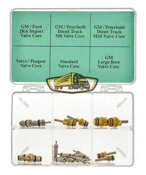 16-3203 MEI Truck Air Valve Core Assortment