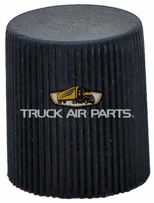 16-3446 MEI Truck Air A/C Service Caps- Black/SOLD INDIVIDUALLY