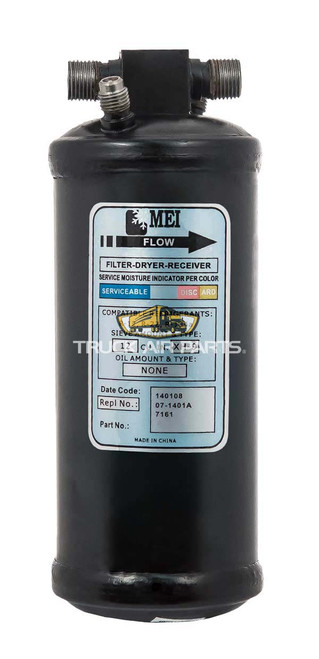 07-1401A MEI Truck Air A/C Receiver Drier - OEM