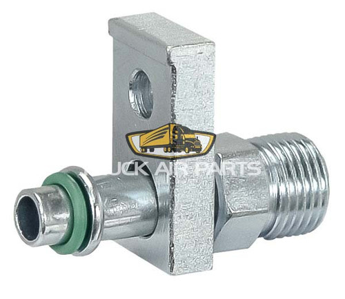 08-1001S MEI Truck Air Paccar Flange Pad Fitting 6-6