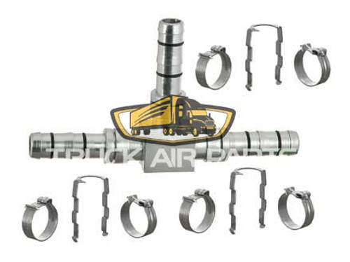08-3019E MEI Truck Air EZClip Tee 10X10X10