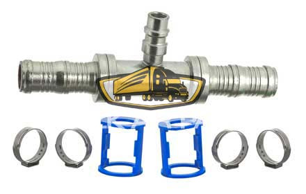 08-3424BC MEI Truck Air Burga Clip Spl.W/Port #12