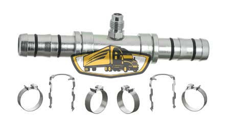 08-3434E MEI Truck Air EZClip Splice W/Port#12 R12