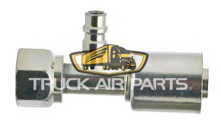 08-6037BS MEI Truck Air A/C Fitting, Beadlock W/Port