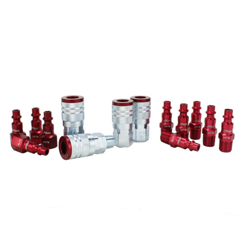 Milton S-314MKIT Kit, 14pc M style 1/4"
