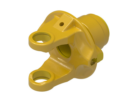 Weasler 104-8420 AB4,AW21 series ball shear clutch yoke with 1 3/4-20 spline bore and safety slide lock