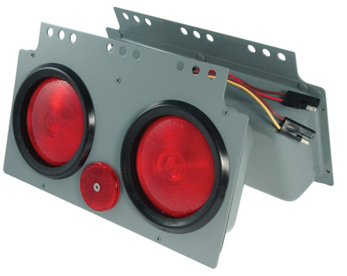 Grote 51052 Stop/Turn/Tail Light, Red, 4" Lights, Module, RH Or LH