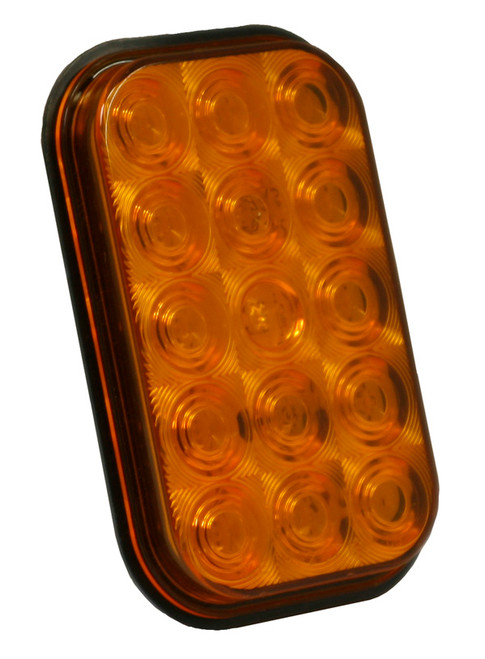 Grote 53853 M/C, Side Turn Light, Yellow, Dual Function