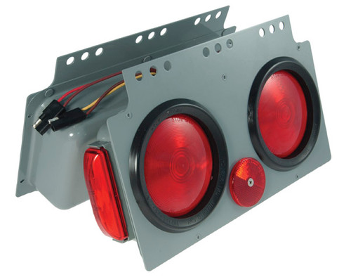 Grote 51032 S/T/T Light, Red, 4" Light, Module W/Side Marker, LH