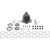 2002913 Spicer Dana 30 Open Loaded Differential Case 3.55 & Down 27 Spline