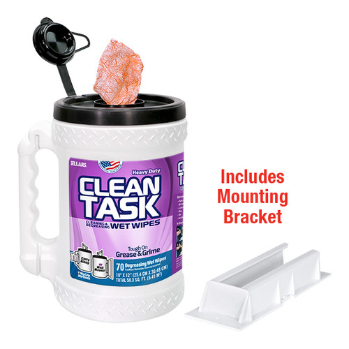 Sellars 90153 Clean Task Cleaning & Degreasing Wet Wipe