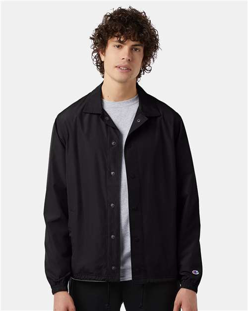 Champion CO126 Unisex Coach's Jacket - SweatshirtStation.com