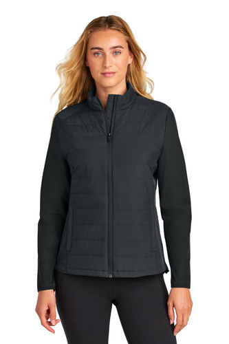 Sport-Tek LST940 Women's Teknical Hybrid Jacket