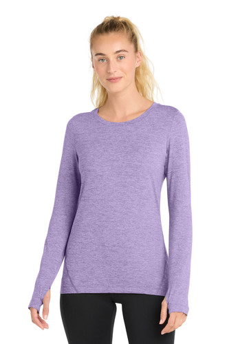 Sport-Tek LST710 Women's Exchange 1.5 Long Sleeve Crew