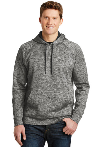Sport-Tek ST225 PosiCharge Electric Heather Fleece Hooded Pullover