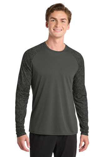 Sport-Tek ST460LS Long Sleeve Digi Camo Tee
