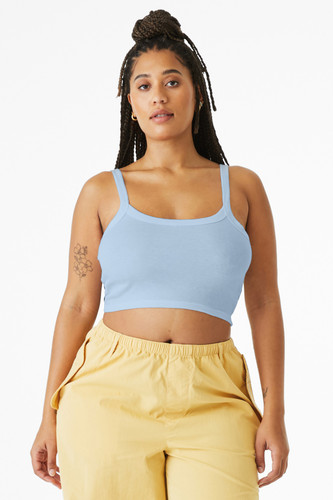 BELLA+CANVAS BC1012 Women's Micro Rib Spaghetti Strap Tank