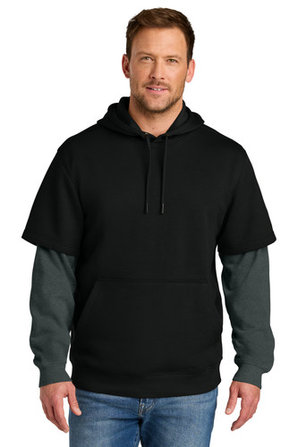 CornerStone CSF632 Tough Fleece Layered Hoodie