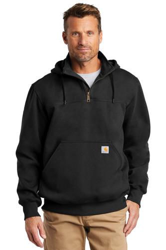 Carhartt CT100617 Rain Defender Paxton Heavyweight Hooded Zip Mock Sweatshirt
