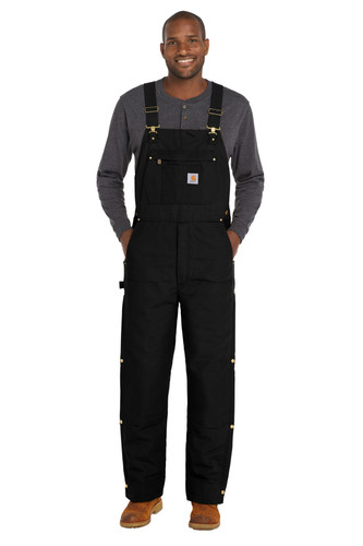 Carhartt CTT106672 Tall Firm Duck Insulated Bib Overalls