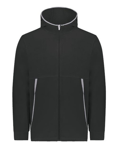 Augusta Sportswear 6858 Unisex Eco Revive™ Polar Fleece Hooded Full-Zip Jacket