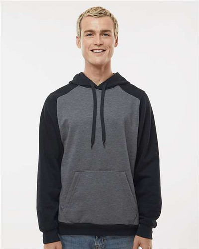 Augusta Sportswear 6865 Unisex Eco Revive™ Three-Season Triblend Fleece Hooded Sweatshirt