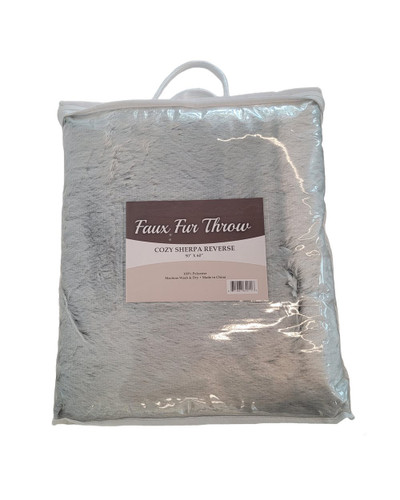 Alpine Fleece 8730 Faux Fur Throw Blanket