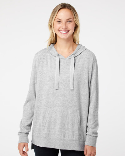 MV Sport W21404 Women's Sueded Jersey Hooded Sweatshirt