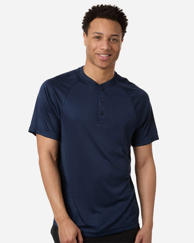 Team 365 TT11HN Men's Zone Performance Henley