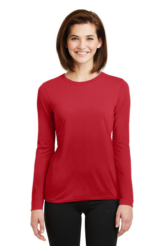 Gildan 42400L DISCONTINUED Gildan Ladies Gildan Performance Long Sleeve T-Shirt. 42400L