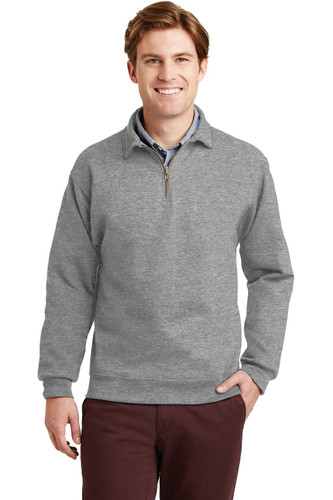 Jerzees 4528M Jerzees Super Sweats NuBlend - 1/4-Zip Sweatshirt with Cadet Collar. 4528M