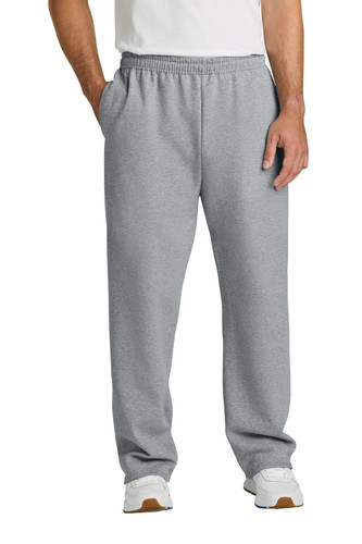 Jerzees 974MP Jerzees NuBlend Open Bottom Pant with Pockets. 974MP