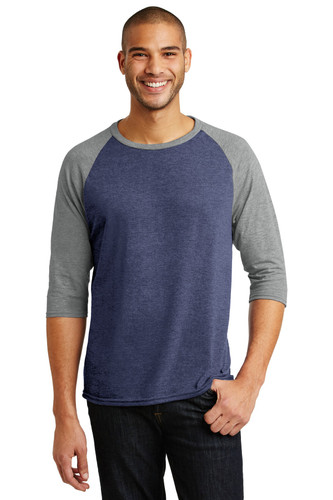 Anvil AN6755 DISCONTINUED Anvil Tri-Blend 3/4-Sleeve Raglan Tee. AN6755