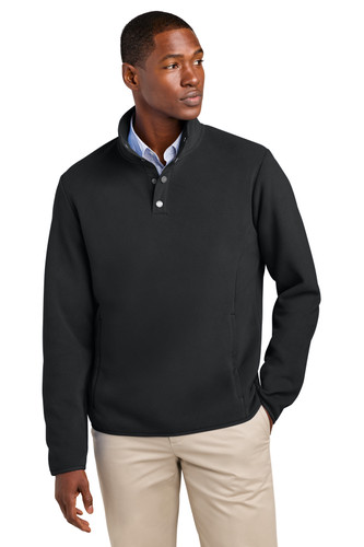 Brooks Brothers BB18612 Brooks Brothers Fleece 1/4-Snap Neck BB18612