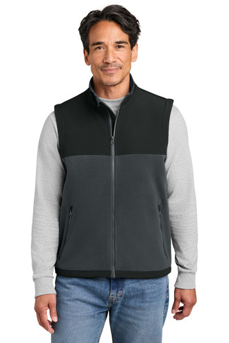 CornerStone CSF751 CornerStone Fleece Overlay Vest CSF751
