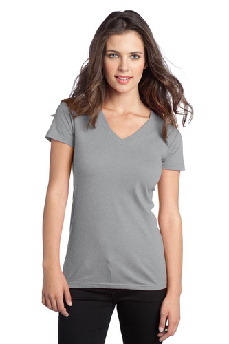 District DT5501 DISCONTINUED District - Juniors The Concert Tee V-Neck. DT5501