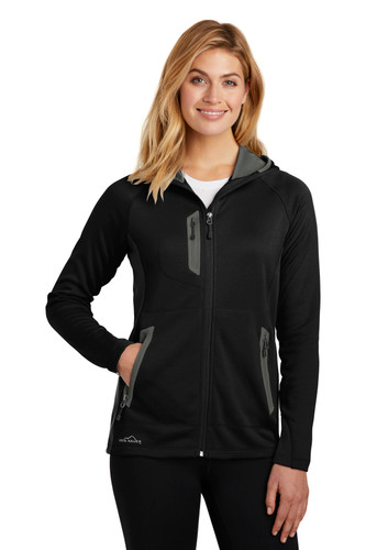 Eddie Bauer EB245 Eddie Bauer Women's Sport Hooded Full-Zip Fleece Jacket. EB245