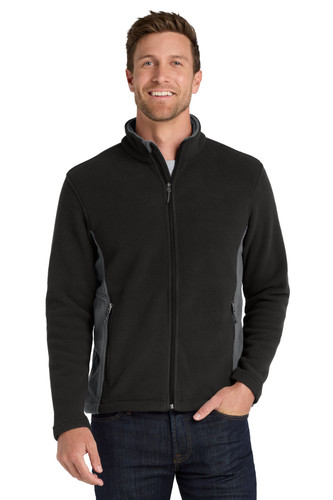 Port Authority F216 DISCONTINUED Port Authority Colorblock Value Fleece Jacket. F216